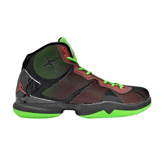 Air Jordan Super.Fly 4 Black/Gym Red-Green Pls-Infrared 23