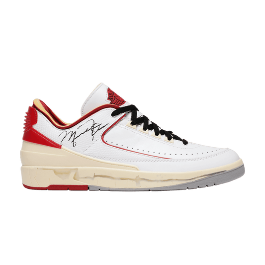 Air Jordan 2 Retro Low SP Off-White White Red