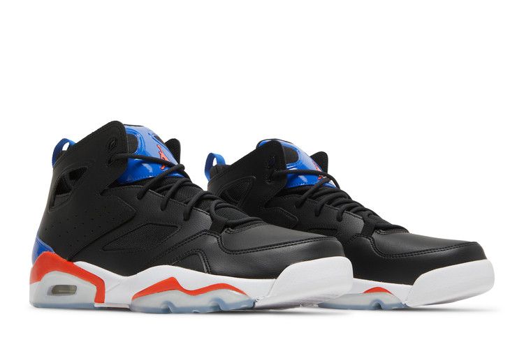 Air Jordan Flightclub 91 Black Orange Blue