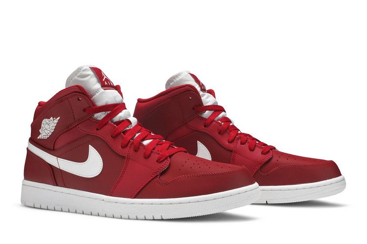 Air Jordan 1 Retro Mid Gym Red White