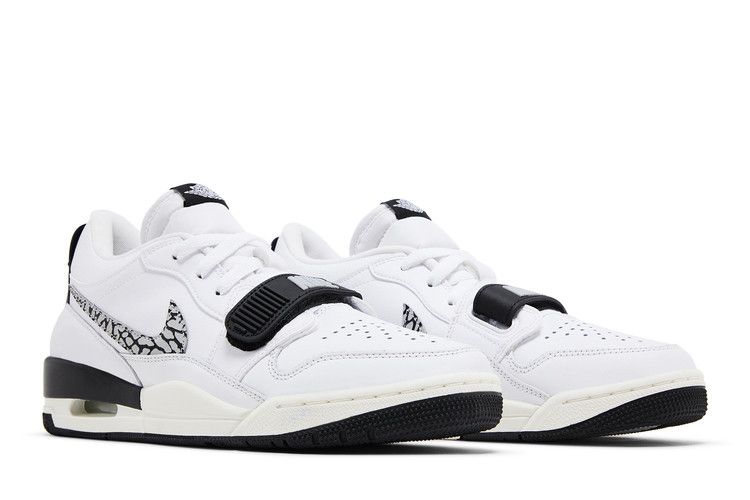 Air Jordan Legacy 312 Low White Black Elephant Swoosh