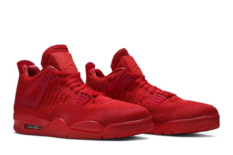 Air Jordan 4 Retro Flyknit Red