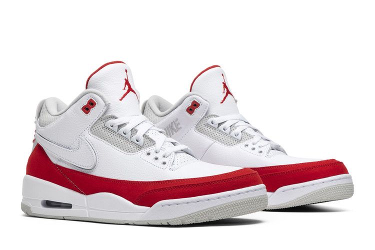 Air Jordan 3 Retro Tinker White University Red