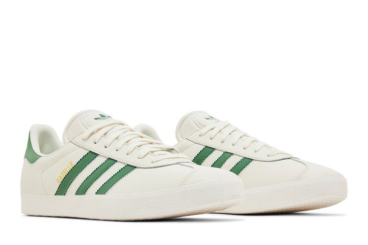 adidas Gazelle Off White Preloved Green Collegiate Green