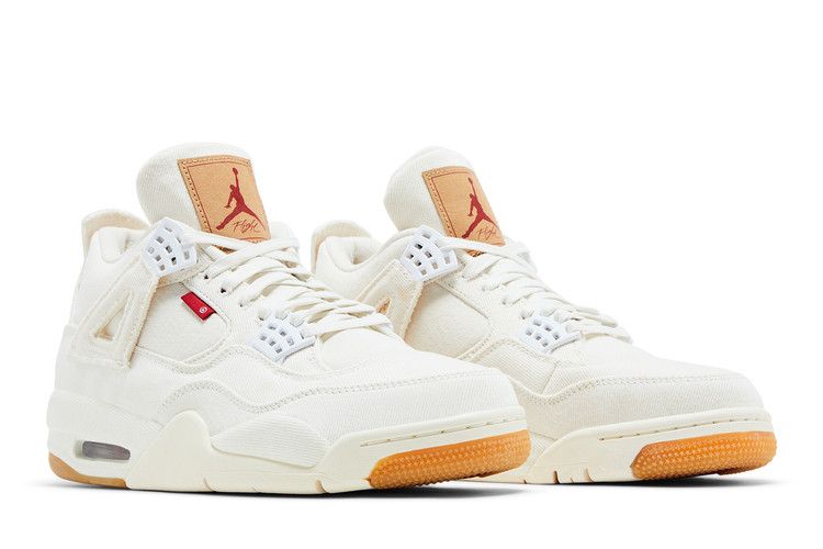 Air Jordan 4 Retro Levi's White (Levi's Tag)