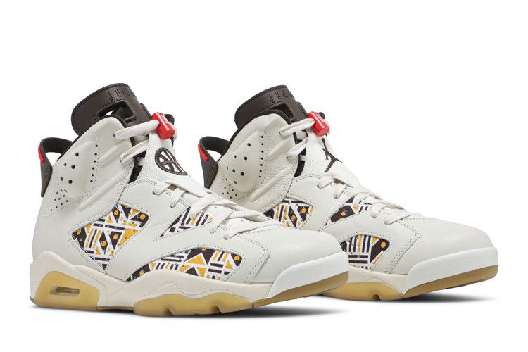 Air Jordan 6 Retro Quai 54 Sail Brown (2020)