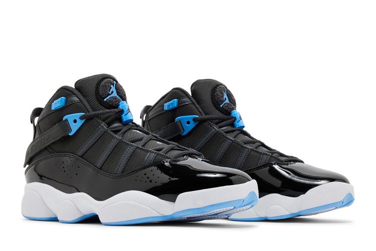Air Jordan 6 Rings Anthracite University Blue