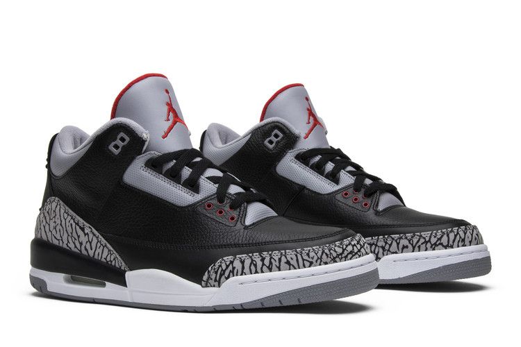 Air Jordan 3 Retro Black Cement CDP (2008)