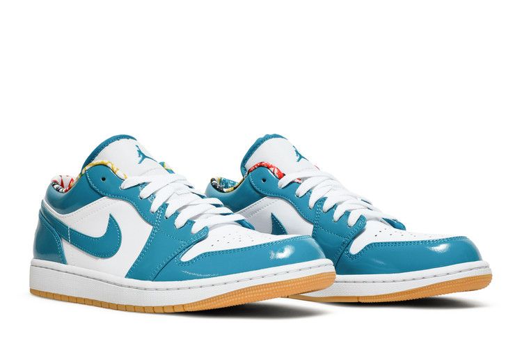 Air Jordan 1 Low SE Barcelona Cyber Teal