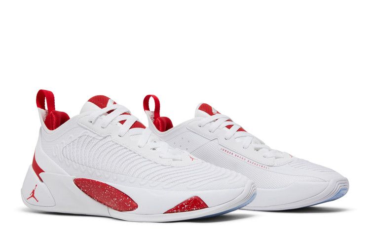 Air Jordan Luka 1 White Fire Red