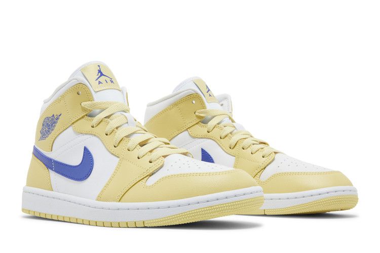 Air Jordan 1 Mid Lemon Wash Lapis (Women's)