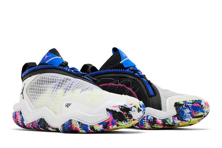 Air Jordan Why Not Zer0.6 White Light Liquid Lime Pink Blast Black