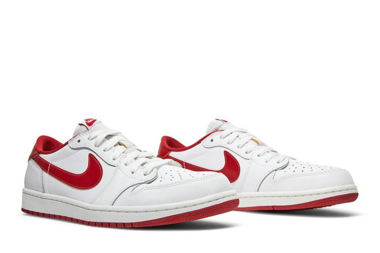 Air Jordan 1 Retro Low White Varsity Red