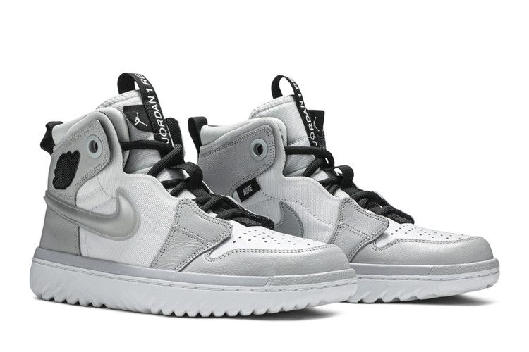 Air Jordan 1 High React Grey Fog