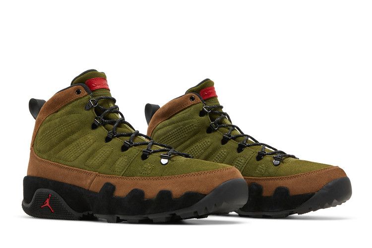 Air Jordan 9 Retro Boot NRG Military Brown Legion Green