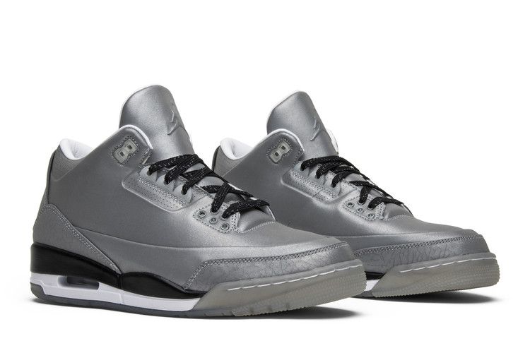 Air Jordan 3 Retro 5Lab3 Silver