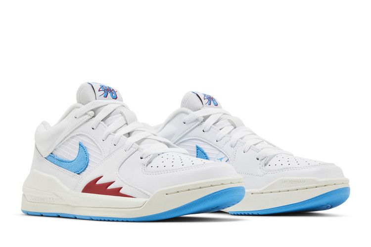 Air Jordan Stadium 90 White Dark Powder Blue (Women's)