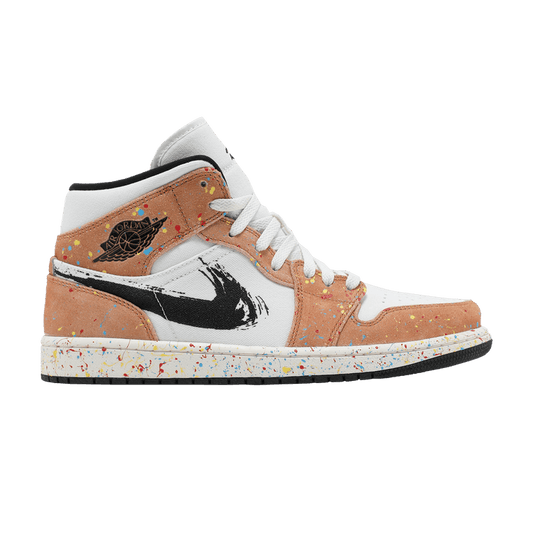 Air Jordan 1 Mid SE Brushstroke