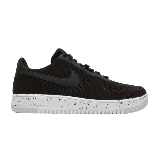 Nike Air Force 1 Low Crater Flyknit Black White