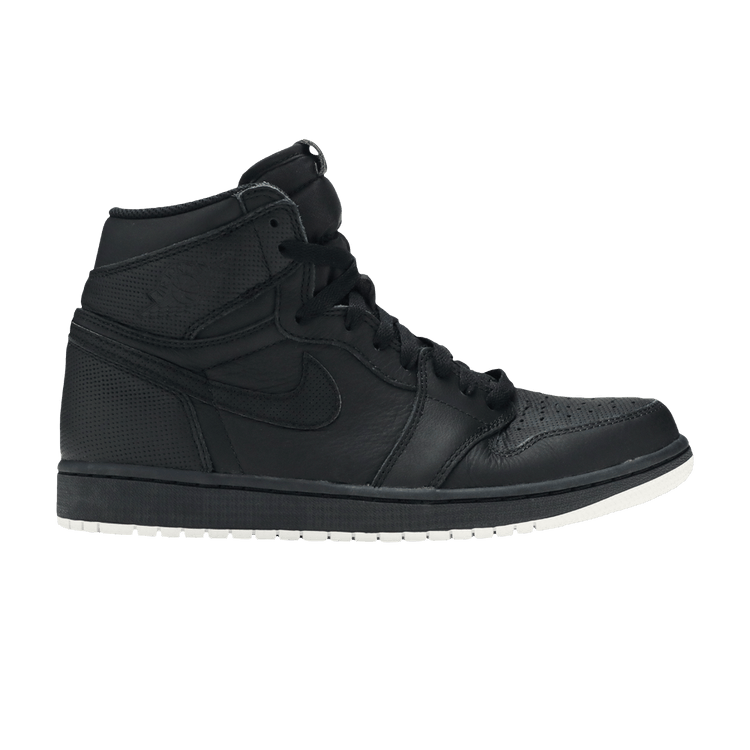 Air Jordan 1 Retro Black Perforated