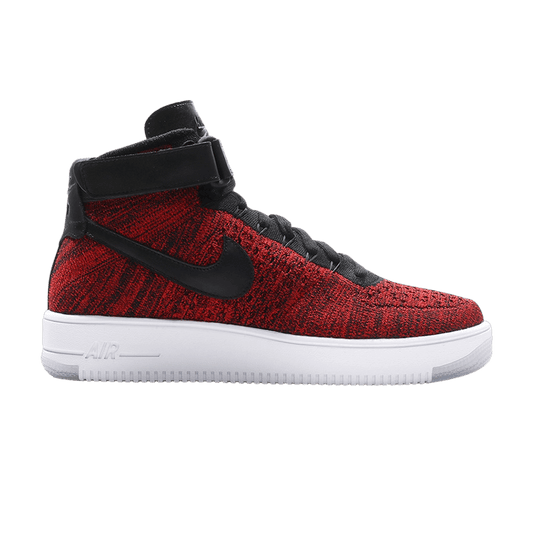 Nike Air Force 1 Ultra Flyknit Mid University Red Black
