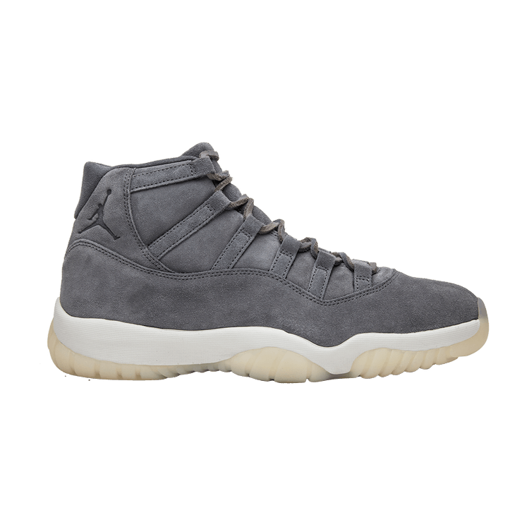 Air Jordan 11 Retro Pinnacle Grey Suede