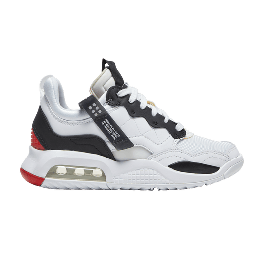 Air Jordan MA2 White University Red Light Smoke Grey Black