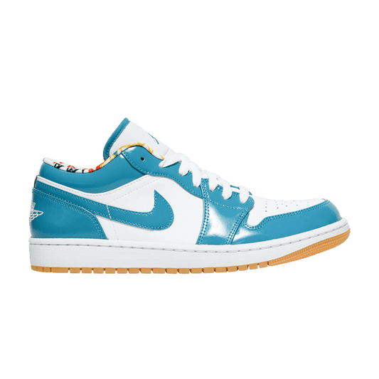 Air Jordan 1 Low SE Barcelona Cyber Teal