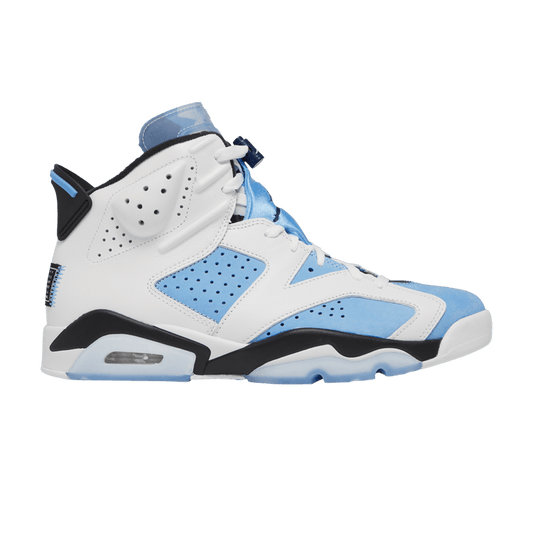 Air Jordan 6 Retro UNC White
