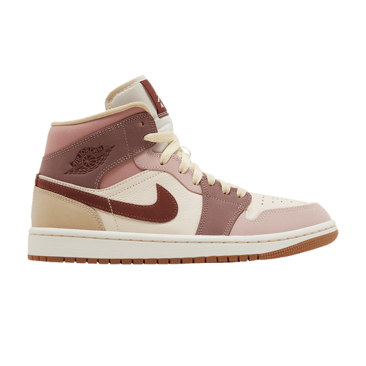 Air Jordan 1 Mid SE Dark Pony Smoky Mauve (Women's)
