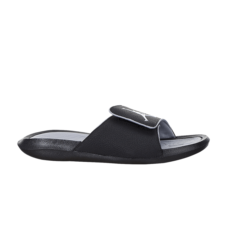 Air Jordan Hydro 6 Slide Black/White/Wolf Grey