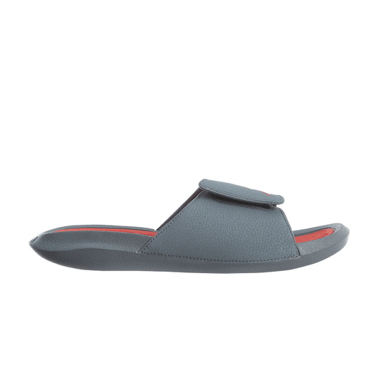 Air Jordan Hydro 6 Slide Cool Grey/Max Orange