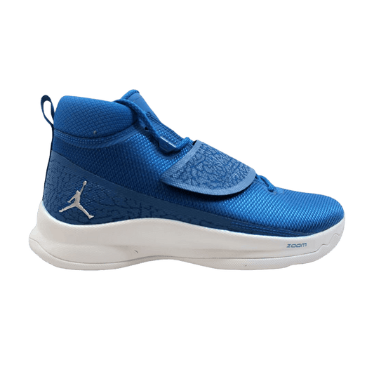 Air Jordan Super Fly 5 PO Team Royal Metallic Silver