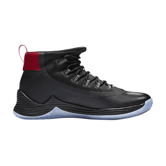 Air Jordan Ultra Fly 2 Black/Metallic Silver-Gym Red
