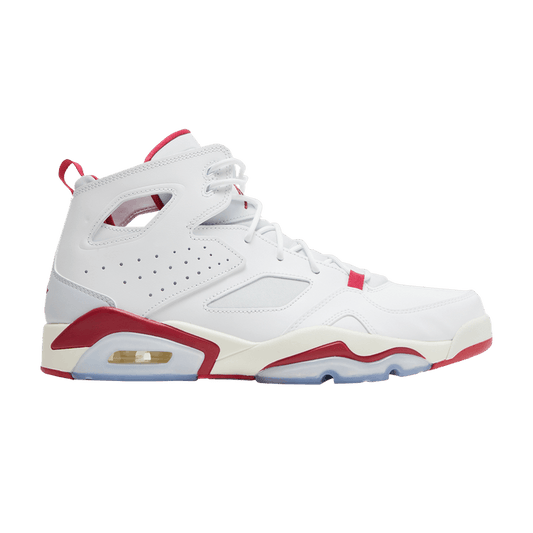 Air Jordan Flight Club 91 White Pure Platinum Sail Mystic Hibiscus