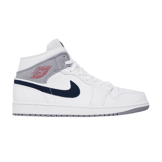 Air Jordan 1 Mid Paris White