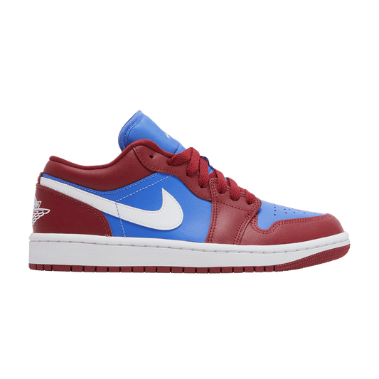 Air Jordan 1 Low Pomegranate Medium Blue (Women's)
