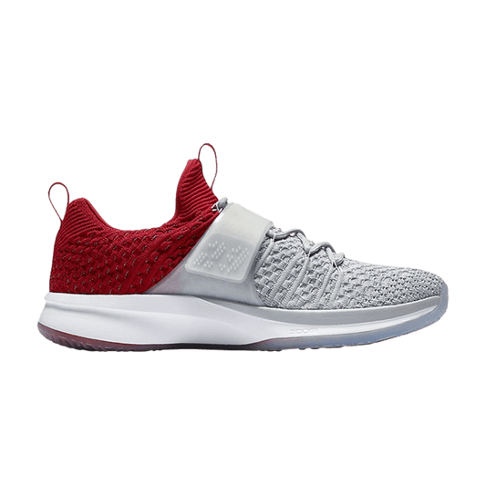 Air Jordan Trainer 2 Flyknit Wolf Grey Gym Red