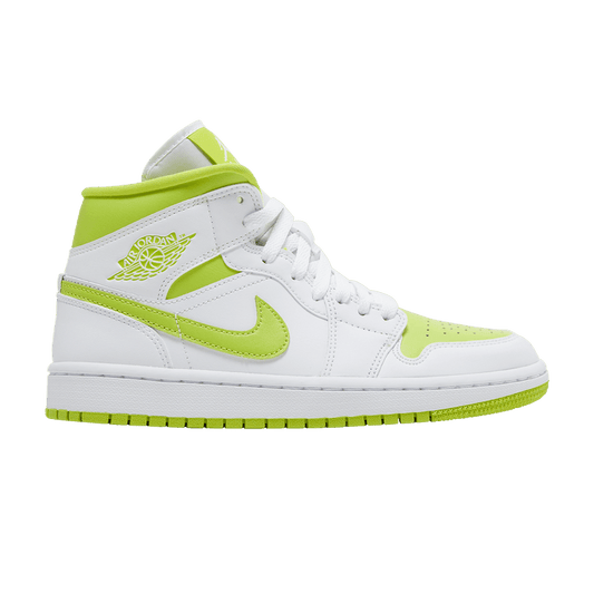 Air Jordan 1 Mid White Lime (Women's)