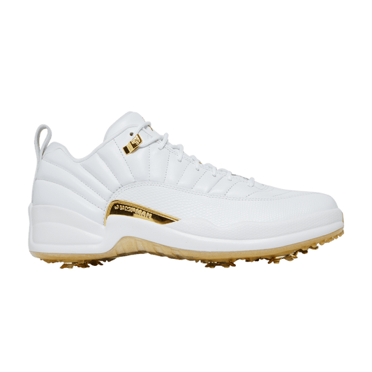 Air Jordan 12 Golf Metallic Gold