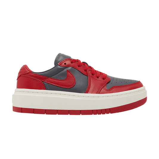 Air Jordan 1 Elevate Low Dark Grey Varsity Red (Women's)