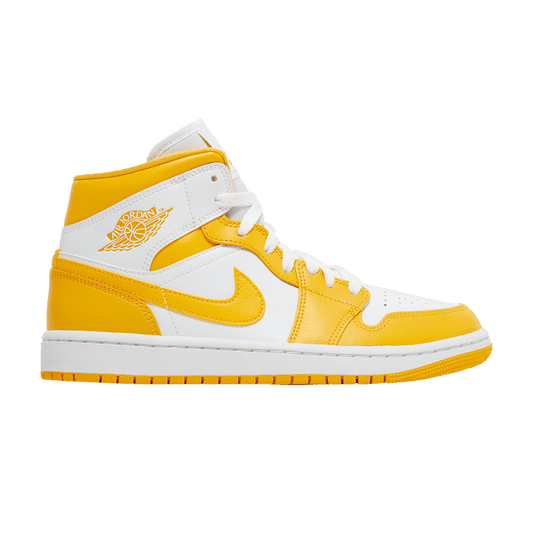 Air Jordan 1 Mid White University Gold (Women's)