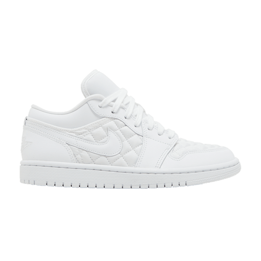Air Air Jordan 1 Low Quilted White (Women's)