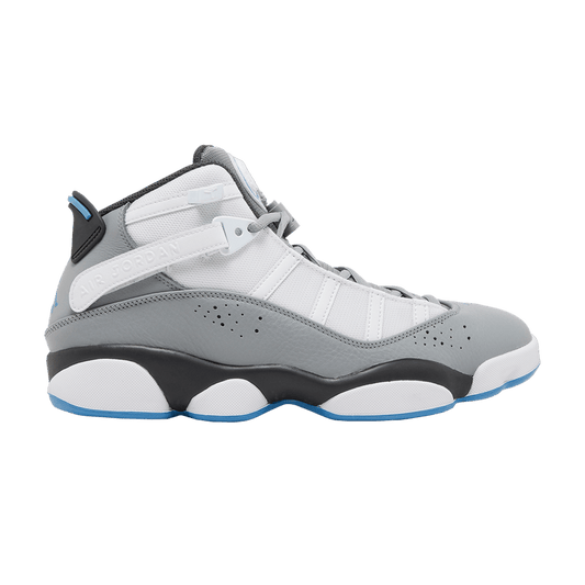 Air Jordan 6 Rings White Particle Grey Dutch Blue