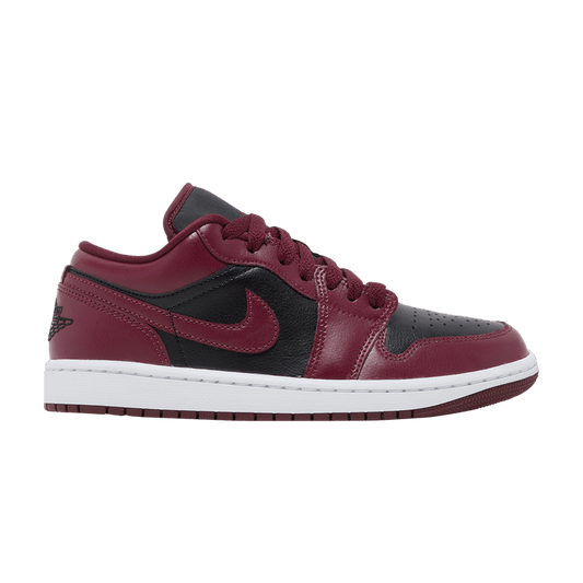 Air Jordan 1 Low Black Dark Beetroot (Women's)