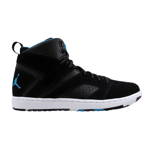 Air Jordan Flight Legend Black Blue Lacquer White