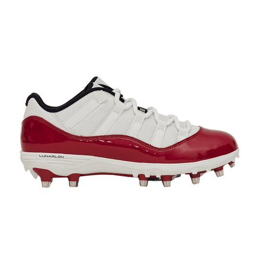Air Jordan 11 Retro Low Cleat White Red
