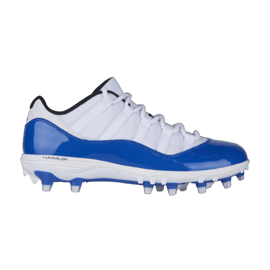 Air Jordan 11 Retro Low Cleat White Royal