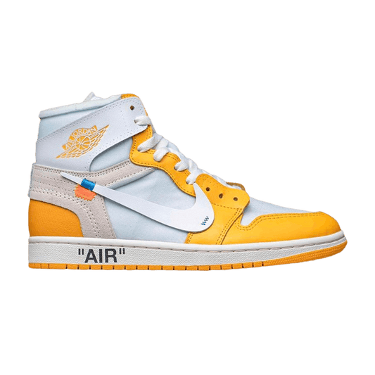 Air Jordan 1 Retro High Off-White Canary Yellow