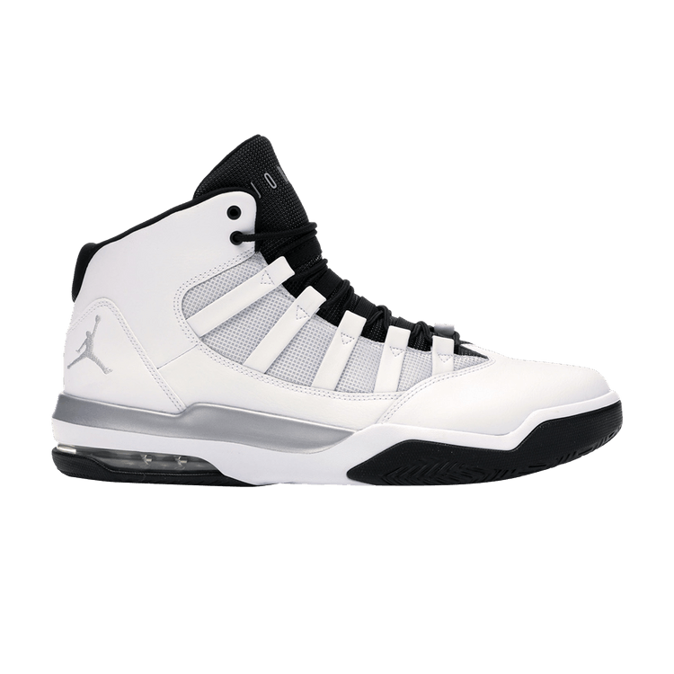 Air Jordan Max Aura White Metallic Silver Black